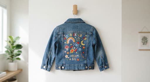 Embroidered Denim Jacket